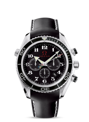 Omega Seamaster Planet Ocean 600M Co-Axial 45.5 Chronograph Stainless Steel / Black / Rubber / Olympic Timeless